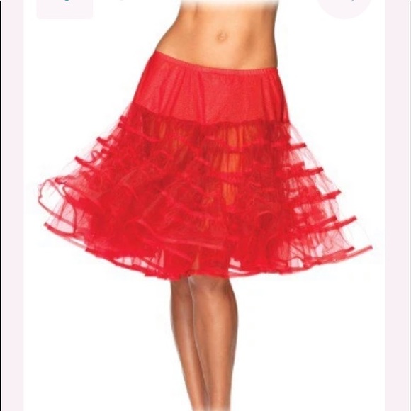 NWT KNEE LENGTH PETTICOATS IN MULTIPLE COLORS! - Picture 10 of 11